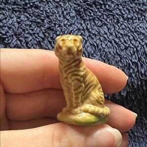 Vintage Collectable Wade Whimsies Tiger Figurine